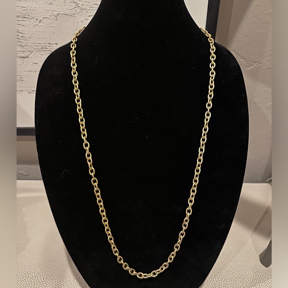Vintage Gold Tone Chain Necklace - Picture 1 of 3